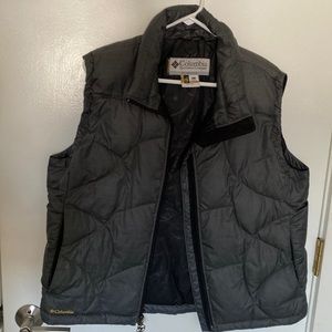Columbia Puffy Winter Vest Grey